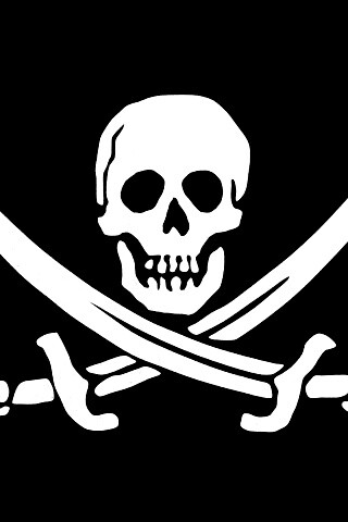 Пиратский флаг обои