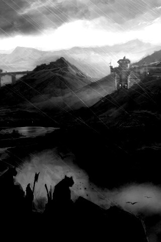 Пейзаж из Dragon Age 2 обои