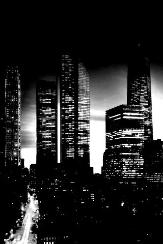 Ночной город обои