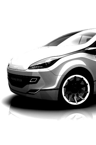 Концепт хэтчбека обои