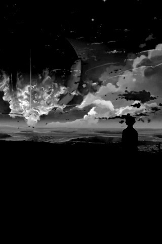 Кадр из творения Макото Синкая обои