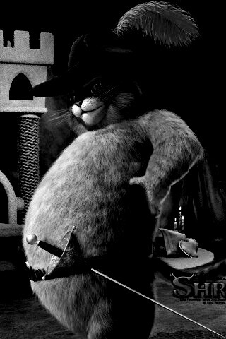 Кот в сапогах из Шрека обои