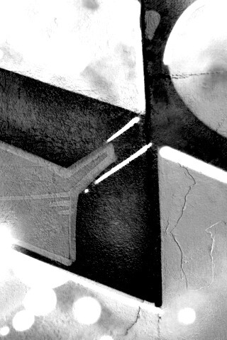 Граффити на стене обои