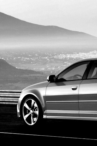 Ауди RS3 вид сзади обои