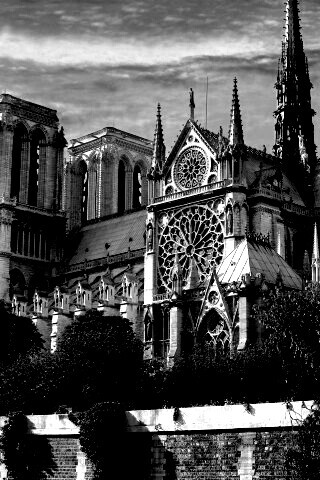 Собор парижской Богоматери обои