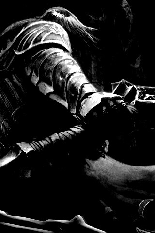 Воин с булавой обои