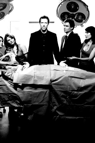 Герои сериала "Доктор Хаус" обои