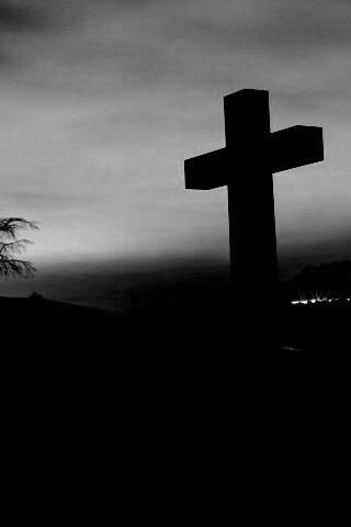 Каменный крест обои