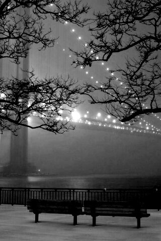 Вечер в Нью-Йорке обои