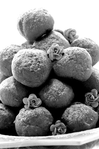 Круглые пироженки обои