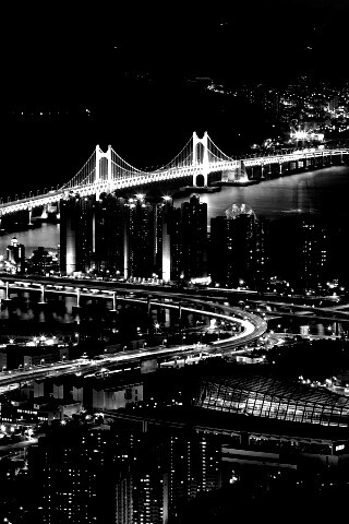 Ночной город обои