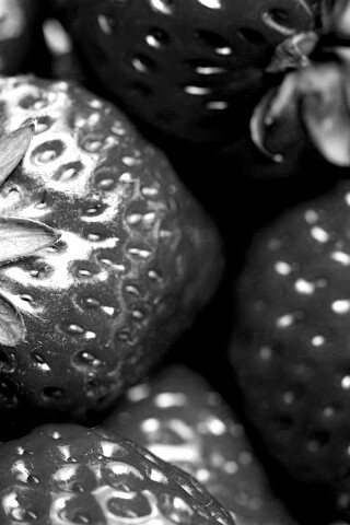 Сочная клубничка обои