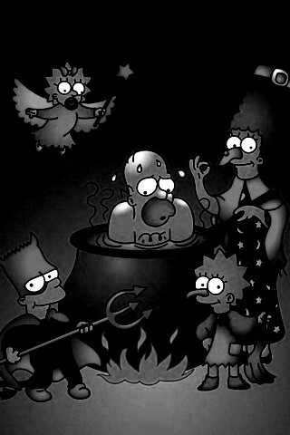 Шабаш Симпсонов обои