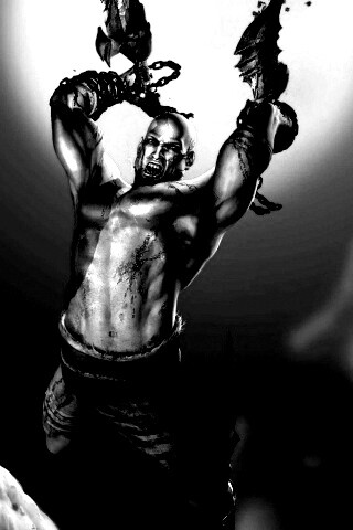 Кратос против монстра обои