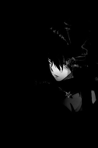 Black rock shooter обои