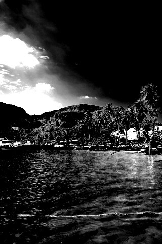 Призрачный пляж обои