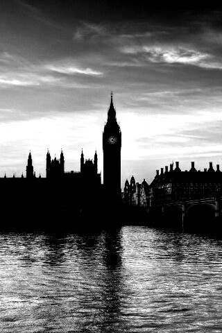Биг-Бен на берегу Темзы обои