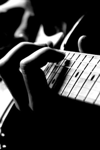 Игра на гитаре обои