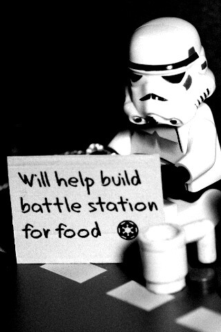 Помогу построить Звезду Смерти за еду обои