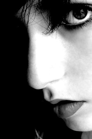 Наушники и девушка обои