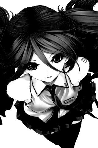 Синеволосая Хатсуне Мику обои