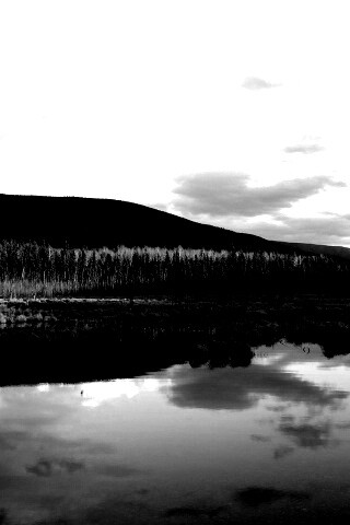 Осеннее озеро обои