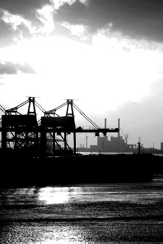 Грузовой порт обои