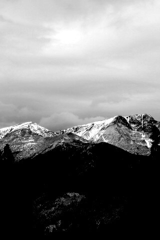 Вид на горы обои