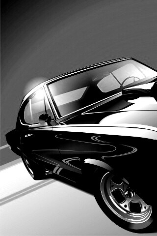 Векторный мускулкар обои