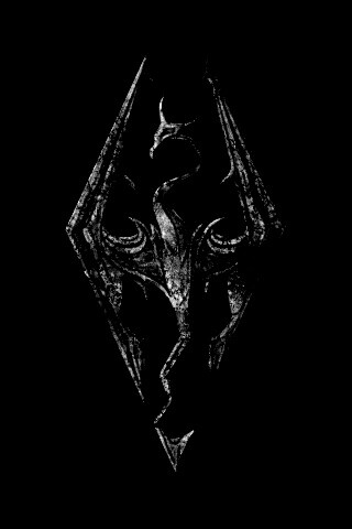 Логотип Skyrim обои