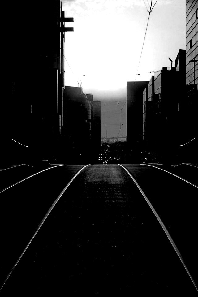 Трамвайные пути обои