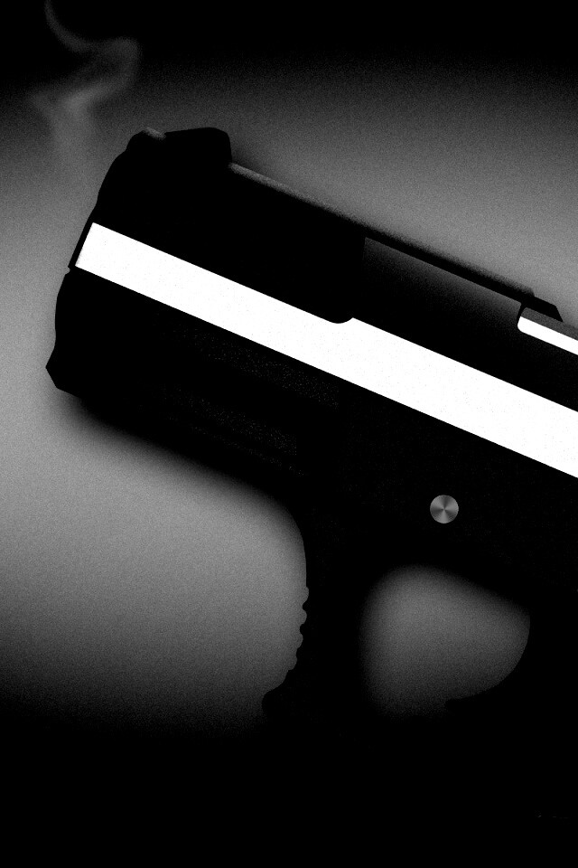 Дымящийся ствол обои