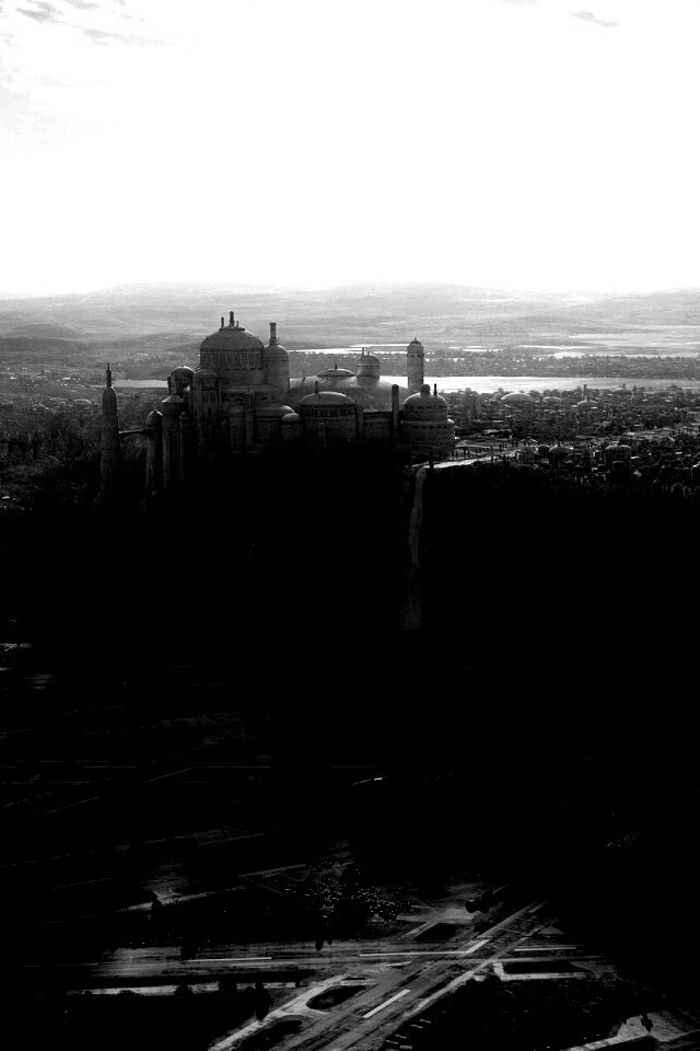 Космопорт в джунглях обои