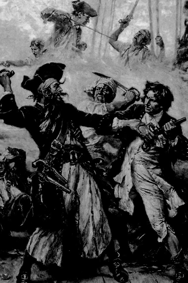 Бой с пиратами обои