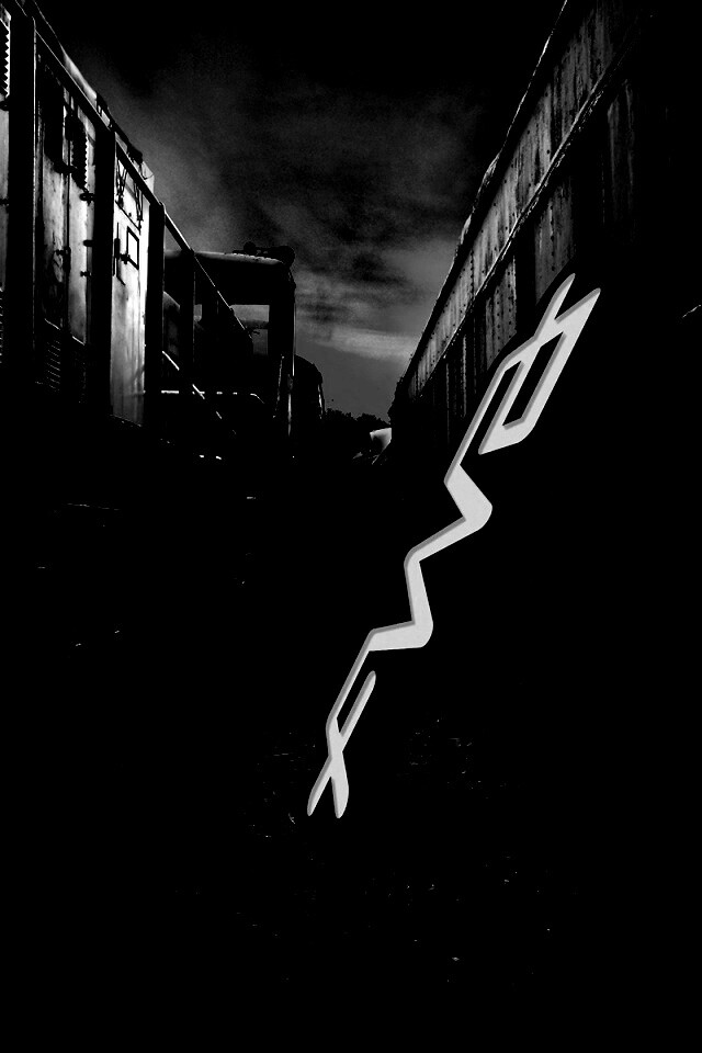 Упавшая вывеска обои