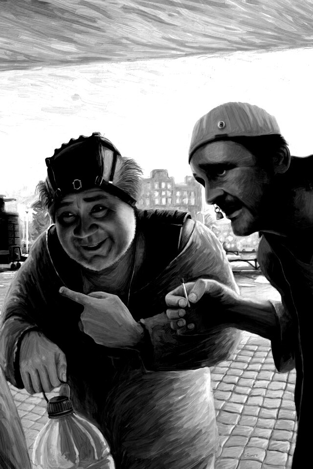 Арт пародия на Кин Дза Дзу обои