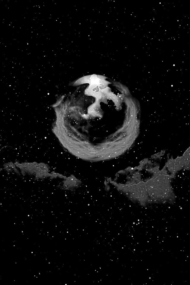 Firefox в космосе обои