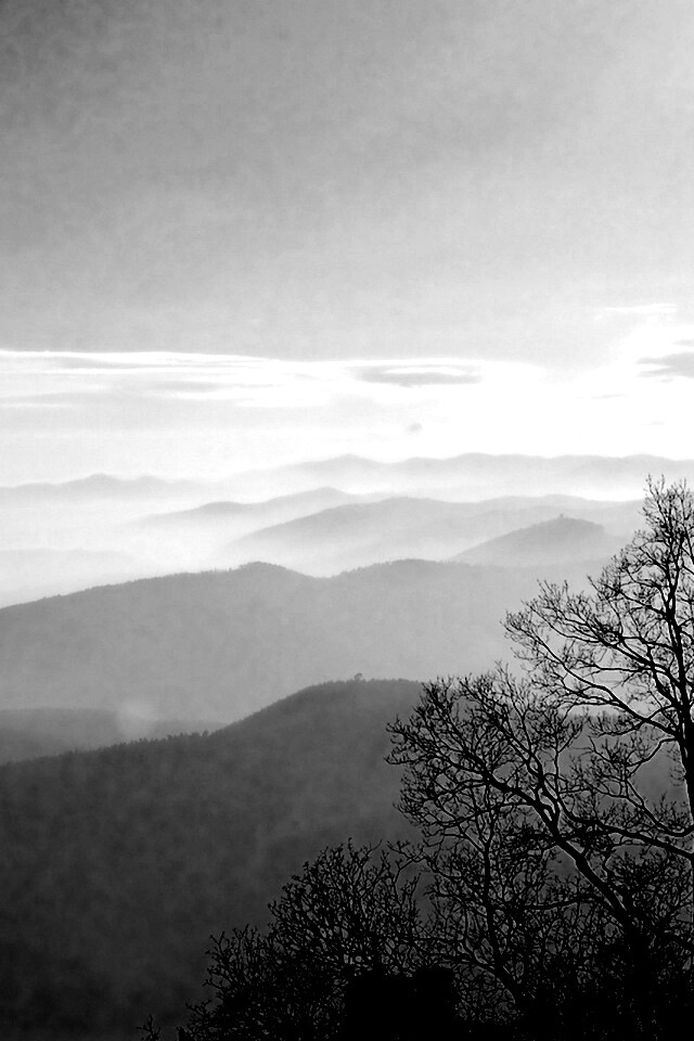 Голубые горы обои