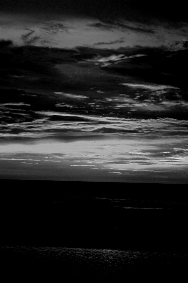 Закат на море обои