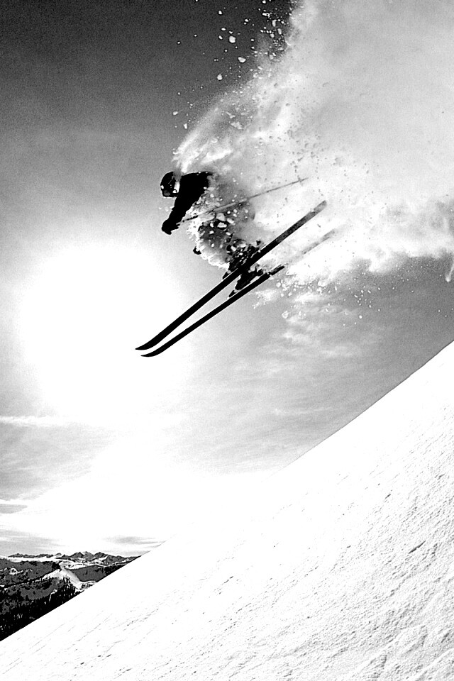 Горнолыжник обои