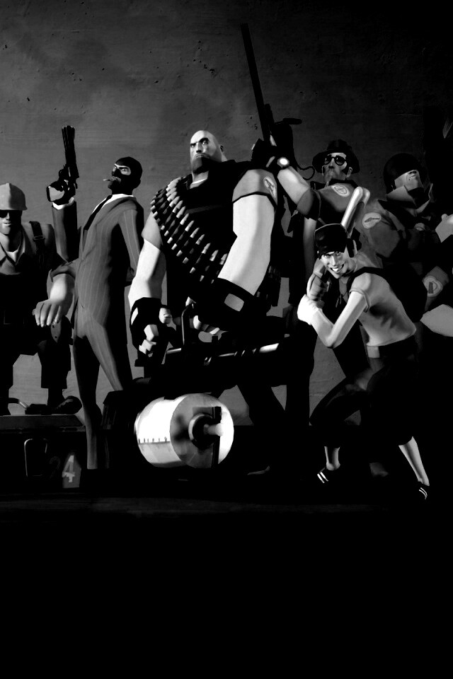 Герои игры Team Fortress 2 обои
