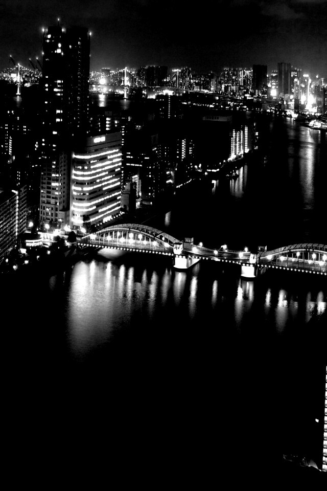 Панорама Токио обои