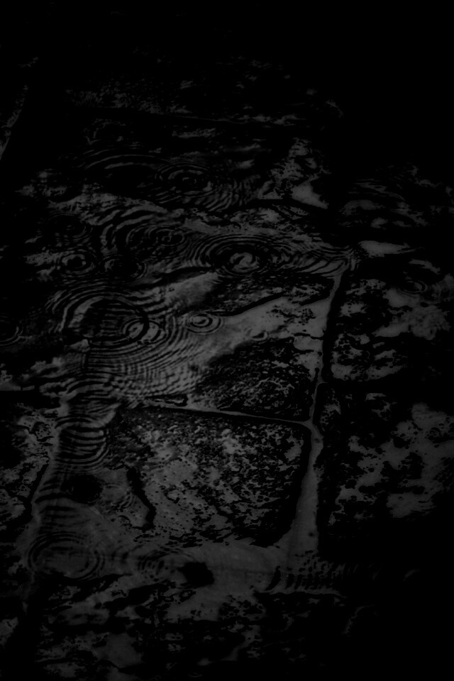 Дождь на мостовой обои