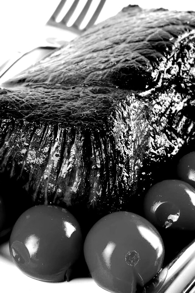 Стейк с помидорами обои