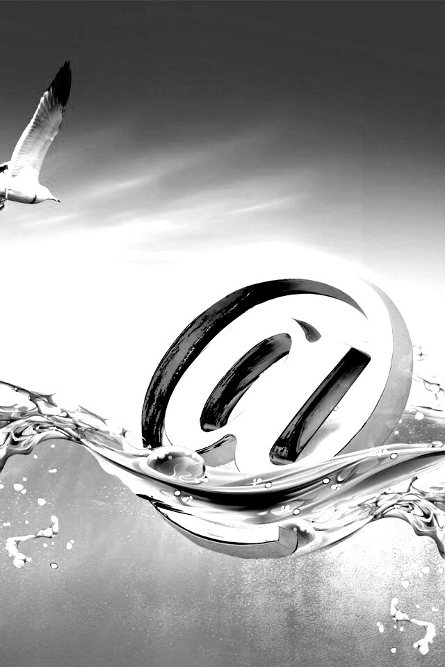 Собака тонет обои