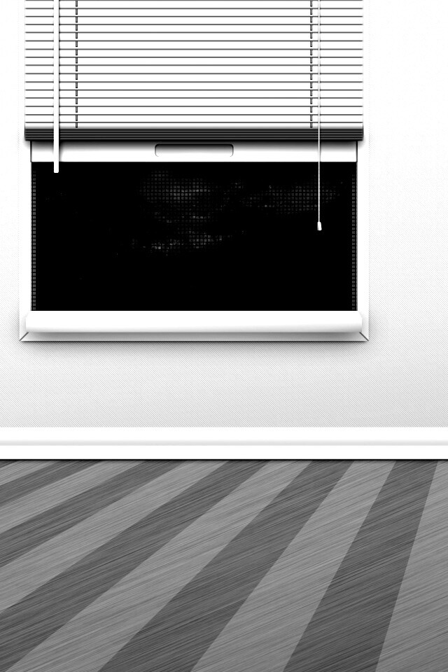 Полосатый пол и стечатое окно обои