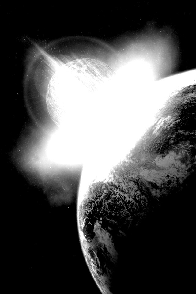 Восход за горизонтом обои