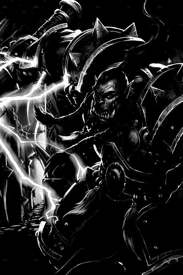 Орк из WOW обои