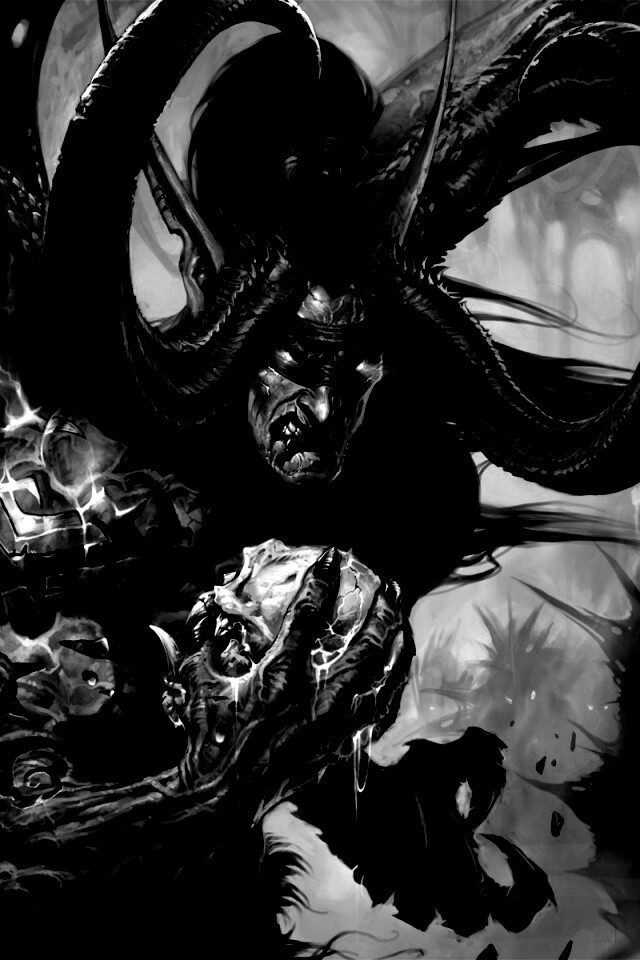 Иллидан из WoW BC обои