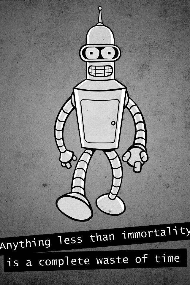 Бендер о смысле жизни обои